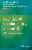 Essentials of Bioinformatics, Volume III edito da Springer International Publishing