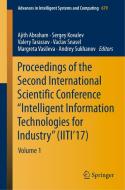 Proceedings of the Second International Scientific Conference "Intelligent Information Technologies for Industry" (IITI' edito da Springer International Publishing