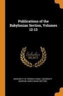 Publications Of The Babylonian Section, Volumes 12-13 edito da Franklin Classics Trade Press