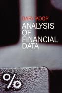 Analysis of Financial Data di Koop edito da John Wiley & Sons
