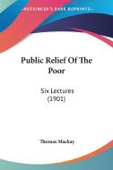 Public Relief of the Poor: Six Lectures (1901) di Thomas MacKay edito da Kessinger Publishing