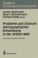 Probleme und Chancen demographischer Entwicklung in der dritten Welt edito da Springer Berlin Heidelberg