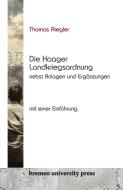 Die Haager Landkriegsordnung nebst Anlagen und Ergänzungen di Thomas Riegler edito da Bremen University Press