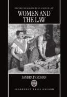 Women and the Law di Sandra Fredman edito da OXFORD UNIV PR