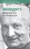 Heidegger's Being and Time di Paul Gorner edito da Cambridge University Press