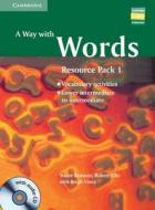 A Way With Words Lower-intermediate To Intermediate Book And Audio Cd Resource Pack di Stuart Redman, Robert Ellis edito da Cambridge University Press