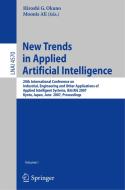 New Trends in Applied Artificial Intelligence edito da Springer Berlin Heidelberg