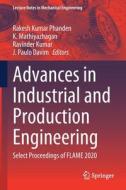 Advances in Industrial and Production Engineering edito da Springer Singapore