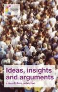 Ideas, Insights And Arguments di Michael Marland edito da Cambridge University Press