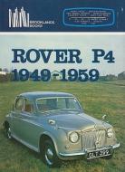 Rover P4, 1949-59 edito da Brooklands Books Ltd