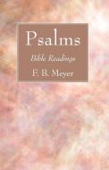 Psalms di F. B. Meyer edito da Wipf and Stock
