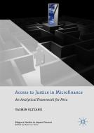 Access to Justice in Microfinance di Yasmin Olteanu edito da Springer-Verlag GmbH