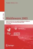 Middleware 2005 di G. Alonso edito da Springer Berlin Heidelberg