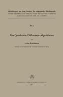 Der Quotienten-Differenzen-Algorithmus di Rutishauser edito da Birkhäuser Basel