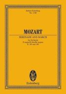 Serenade D Major Finalmusik & March Kv 1 di WOLFGANG AMA MOZART edito da Schott & Co
