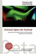 Unirock Open Air Festival edito da Betascript Publishing