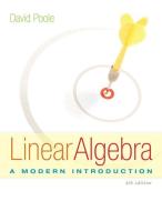 Linear Algebra di David Poole edito da Cengage Learning, Inc