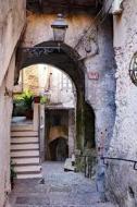 A Narrow Alley in Scalea, Italy Journal: Take Notes, Write Down Memories in This 150 Page Lined Journal di Pen2 Paper edito da Createspace Independent Publishing Platform