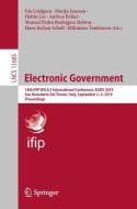 Electronic Government edito da Springer International Publishing