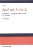 Spa Mit Statistik di Roland Jeske edito da Walter De Gruyter