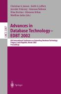 Advances in Database Technology - EDBT 2002 di C. S. Jensen, K. G. Jeffery, J. Pokorny edito da Springer Berlin Heidelberg