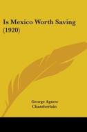 Is Mexico Worth Saving (1920) di George Agnew Chamberlain edito da Kessinger Publishing