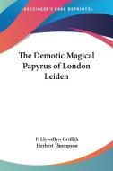 The Demotic Magical Papyrus of London Leiden edito da Kessinger Publishing