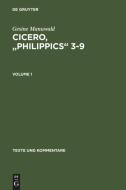 Cicero, "Philippics" 3-9 di Gesine Manuwald edito da De Gruyter