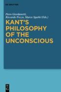 Kant's Philosophy of the Unconscious edito da Walter de Gruyter