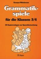 Grammatikspiele für die Klassen 3/4 di Jörg Krampe, Rolf Mittelmann edito da Auer Verlag i.d.AAP LW