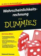 Wahrscheinlichkeitsrechnung für Dummies di Deborah J. Rumsey edito da Wiley VCH Verlag GmbH