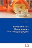Particle Process Measurements di Kumar Patchigolla edito da VDM Verlag