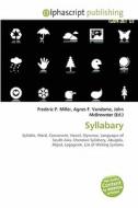 Syllabary edito da Betascript Publishing