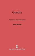 Goethe di Henry Hatfield edito da Harvard University Press
