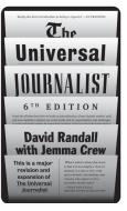 The Universal Journalist di David Randall, Jemma Crew edito da PLUTO PR