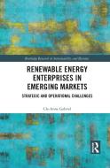 Renewable Energy Enterprises In Emerging Markets di Cle-Anne Gabriel edito da Taylor & Francis Ltd
