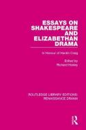 Essays on Shakespeare and Elizabethan Drama edito da Taylor & Francis Ltd