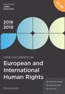 Core Documents on European and International Human Rights 2018-19 di Rhona Smith edito da PALGRAVE
