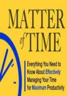 A Matter of Time di Alan Searing edito da Createspace