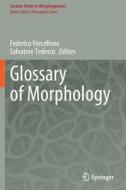 Glossary Of Morphology edito da Springer Nature Switzerland AG