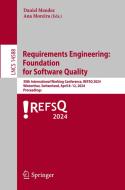 Requirements Engineering: Foundation for Software Quality edito da Springer Nature Switzerland
