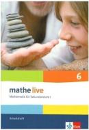 mathe live. Arbeitsheft mit Lösungsheft 6. Schuljahr.  Allgemeine Ausgabe edito da Klett Ernst /Schulbuch