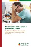 Empréstimo dos Sócios à Sociedade Falida di Patrícia Barbi Costa edito da Novas Edições Acadêmicas