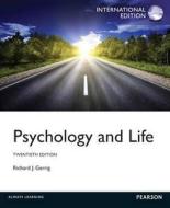 Psychology And Life di Richard J. Gerrig edito da Pearson Education (us)