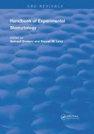 Handbook Of Experimental Stomatology edito da Taylor & Francis Ltd