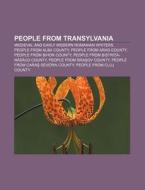 People From Transylvania: Camil Muresanu di Books Llc edito da Books LLC, Wiki Series