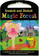 Scratch & Sketch Magic Forest Sticker Kit edito da Peter Pauper Press Inc,us