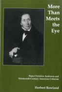More Than Meets the Eye di Herbert Rowland edito da Fairleigh Dickinson University Press