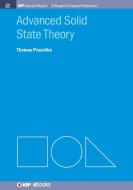 Advances in Solid State Theory di Thomas Pruschke edito da Morgan & Claypool Publishers