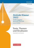 Texte, Themen und Strukturen. Zentrale Klausur Einführungsphase 2022 - Nordrhein-Westfalen di Christoph Fischer edito da Cornelsen Verlag GmbH